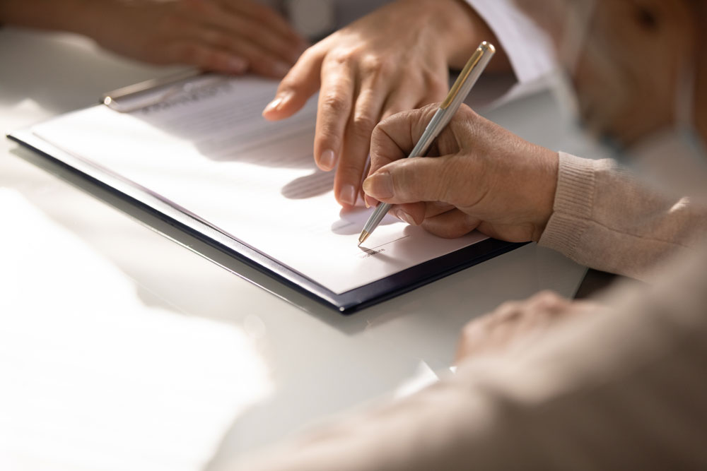 Signing Document